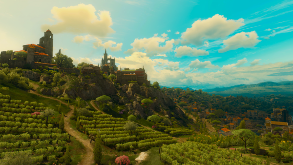 Туссент Ведьмак 3 замок