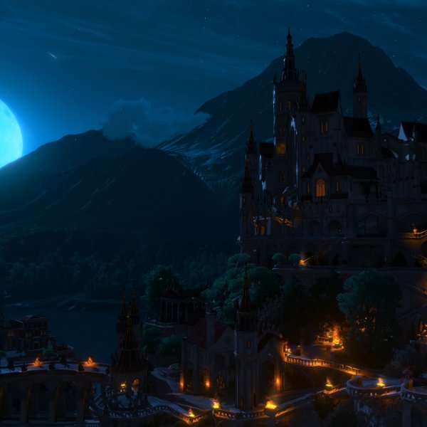 Ведьмак пейзаж Туссент