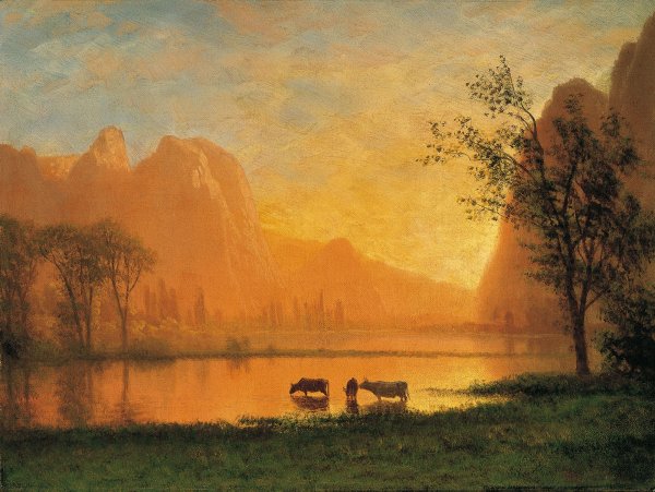 Пейзаж Albert Bierstadt