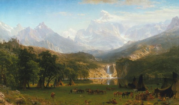 Альберт Бирштадт скалистые горы