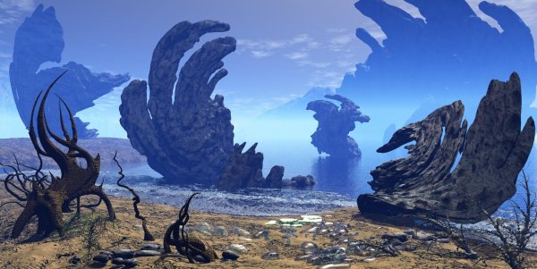 Фантастические пейзажи