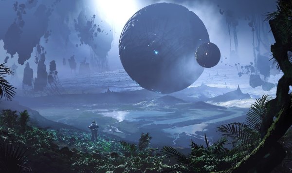 Инопланетное дерево арт