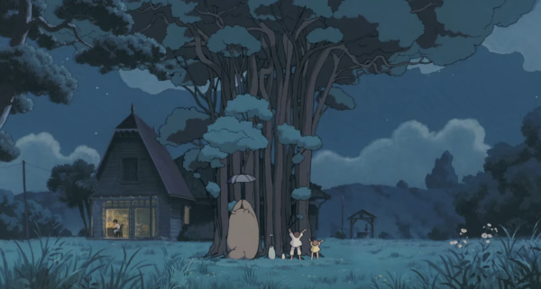 Хаяо Миядзаки мой сосед Тоторо дерево