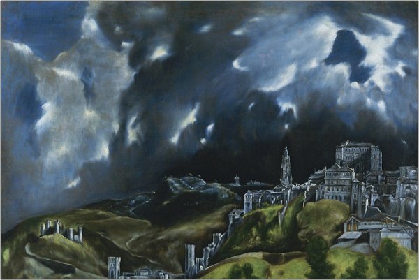 Эль греко Толедо в грозу