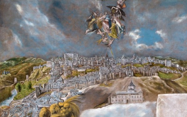 Эль греко. Вид Толедо. 1610—1614 Гг. музей метрополитен, Нью-Йорк.