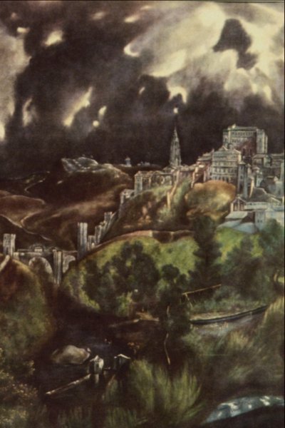 Доменико Эль греко вид Толедо