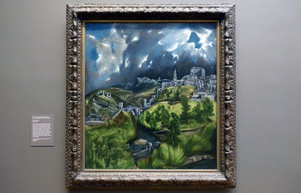 Эль греко вид и план Толедо