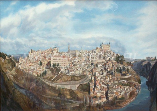 Эль греко вид и план Толедо