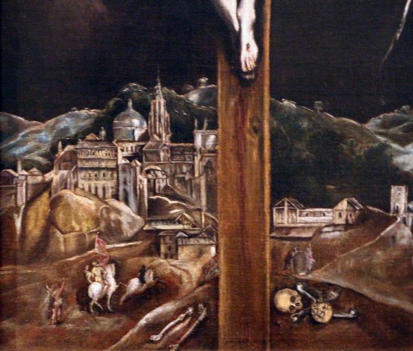 Эль греко вид Толедо оригинал