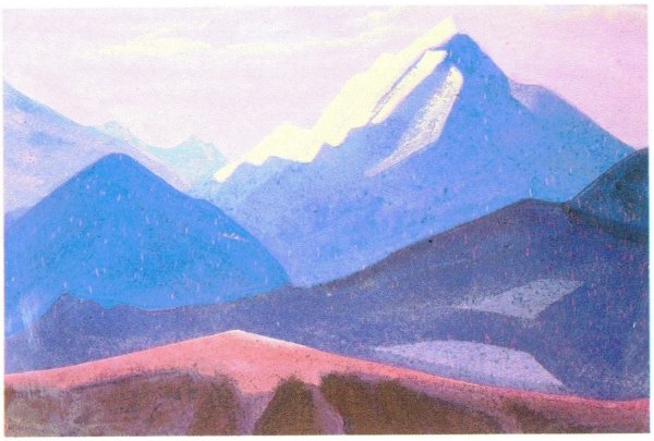 Николай Рерих. Закат, Кашмир