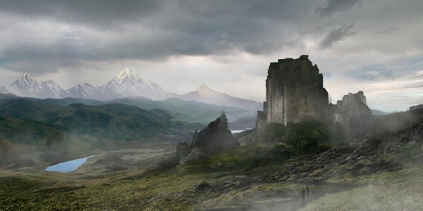 Кельтские пейзажи фэнтези