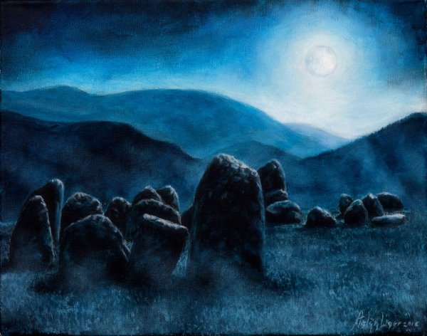 Кельтские пейзажи арт