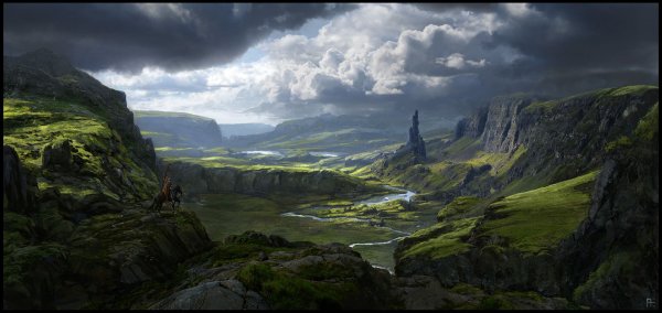 Высокогорье арт фэнтези