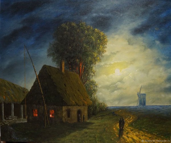 Зимний пейзаж. Иван Константинович Айвазовский