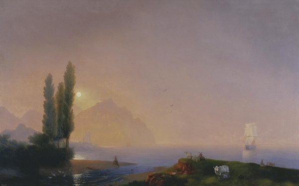 Айвазовский вечерняя Заря 1887