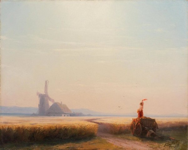 Иван Айвазовский, «Чумаки на отдыхе»,