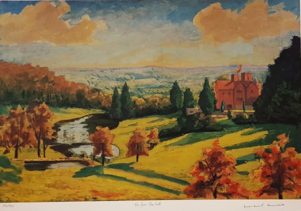 Уинстон Черчилль акварель