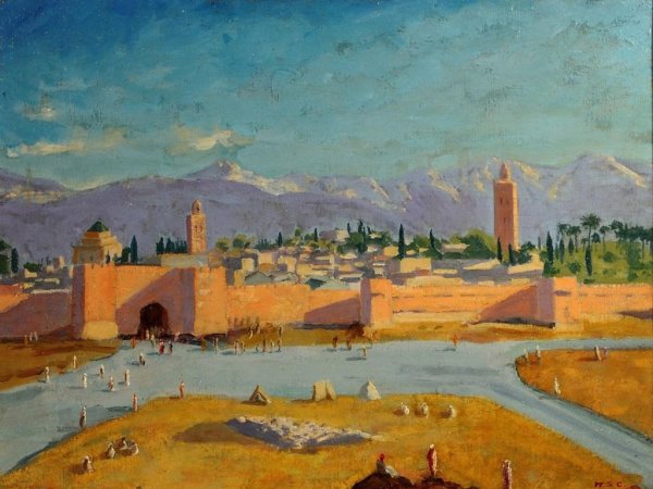 Картины Уинстона Черчилля