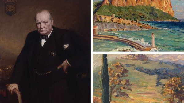 Уинстон Черчилль художник