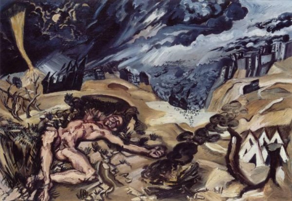 Ма́йднер Людвиг (Ludwig Meidner; 1884, Бернштадт, Силезия, — 1966, Дармштадт)