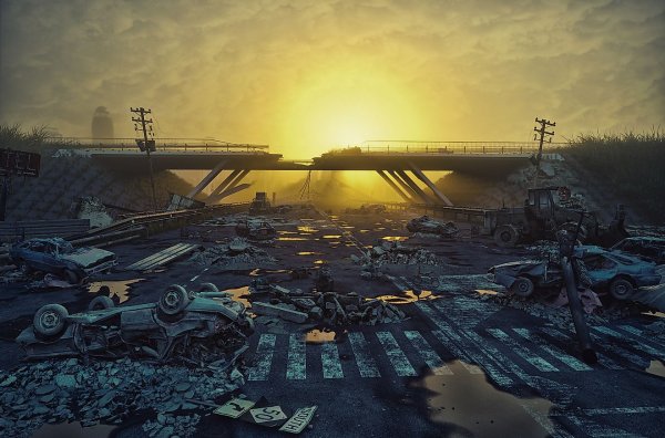 Ступеньки постапокалипсис