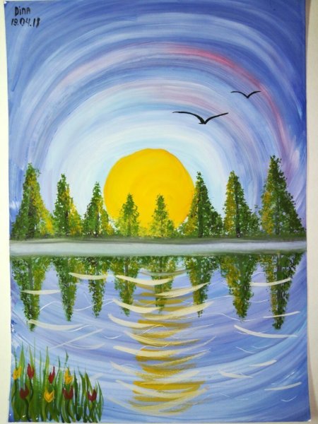 Пейзаж для детей