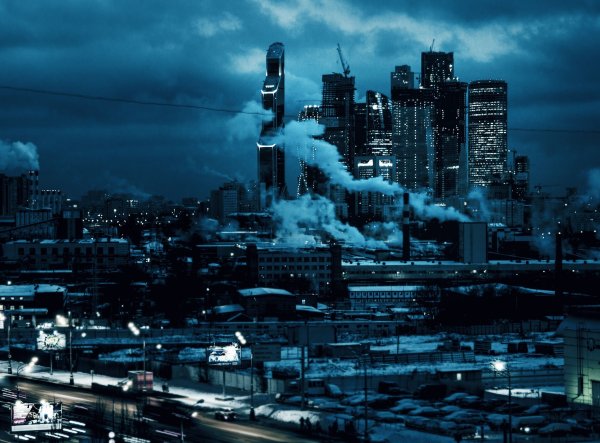 Sci Fi завод Art