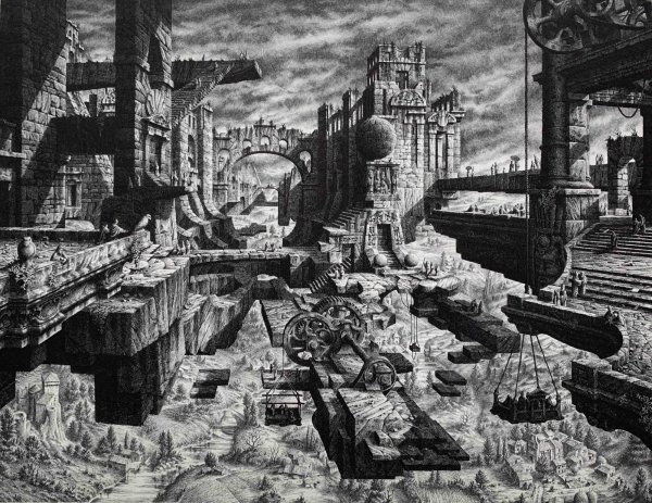 Синий город