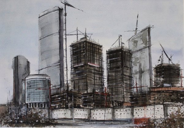 Футуристический город