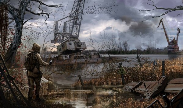 Сталкер арт ЧАЭС 2