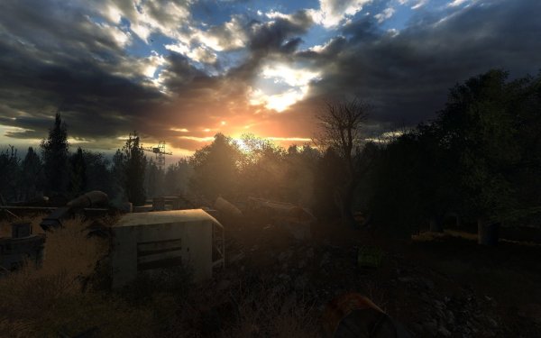 Сталкер Зов Припяти пейзажи