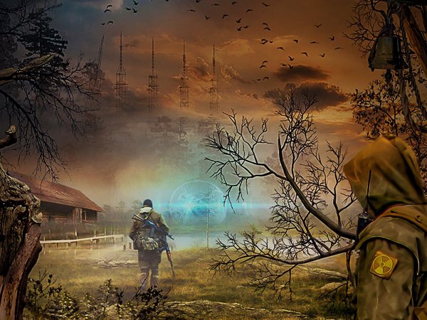 Чернобыль зона отчуждения сталкер