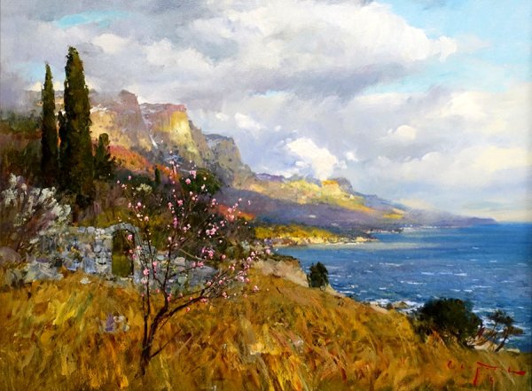 Поленов Крым Карадаг