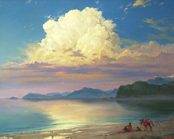 Георгий Дмитриев морские пейзажи