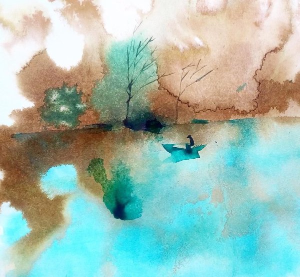 Blanca Alvarez акварель