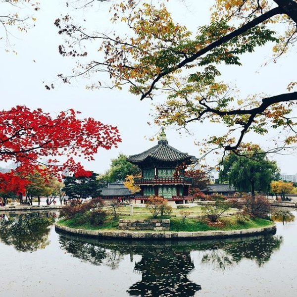 Пейзажи Кореи дворец