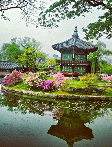 Южная Корея озеро супхун