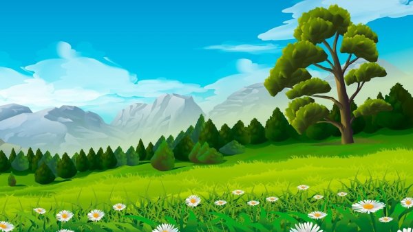 Фон природа вектор