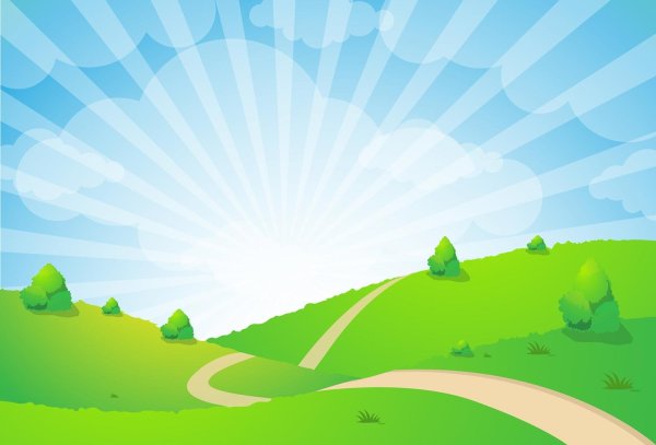 Мультяшная природа