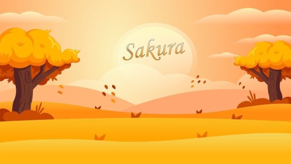 Пейзаж мультик