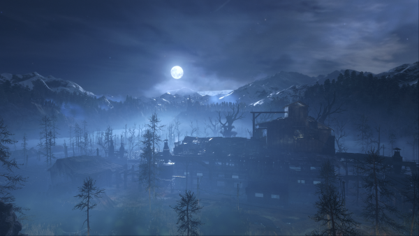 Метро Exodus ночь