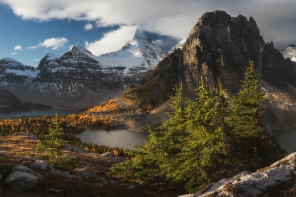 Гора Ассинибойн Канадские скалистые горы