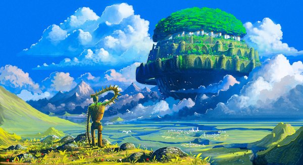 Пейзажи из иллюстратора