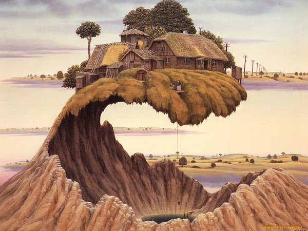 Сюрреализм Джима Варрена (Jim Warren)