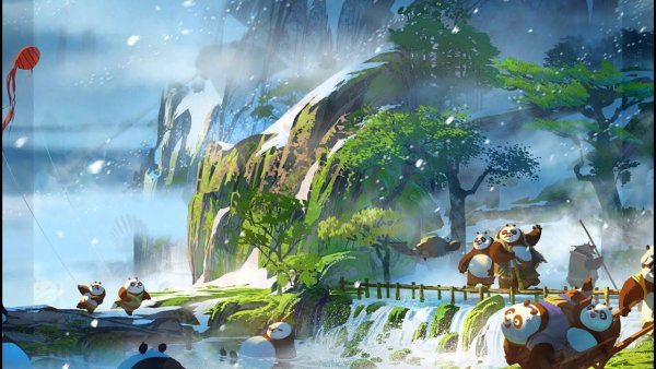 Фон из мультика