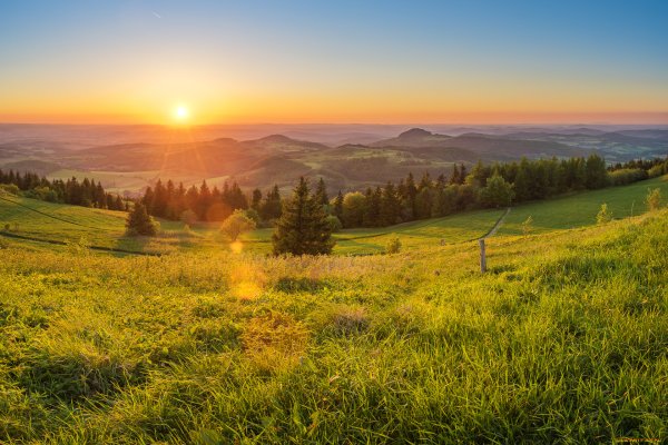 Гессен Германия природа