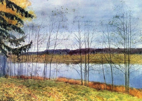 Исаак Левитан осенний день Сокольники