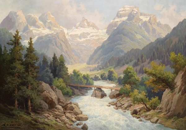 Карл Флиер художник