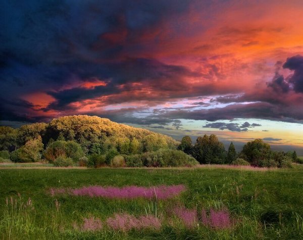 Красивые пейзажи августа