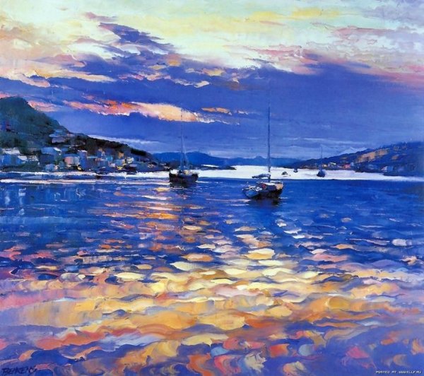 Американский художник Говард Беренс